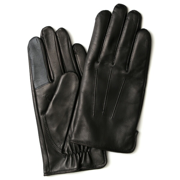 楽天市場】手袋 メンズ レザー スマホ対応 イタリーラム カシミヤ100