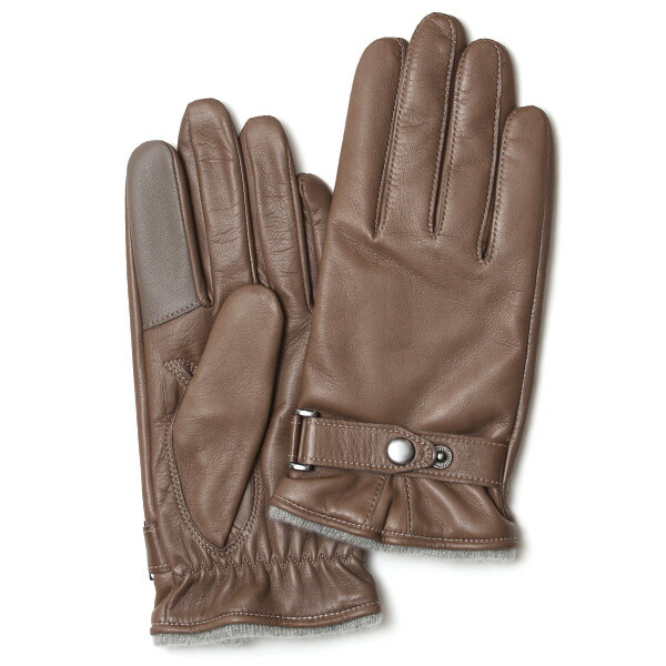 楽天市場】手袋 メンズ レザー スマホ対応 イタリーラム カシミヤ100