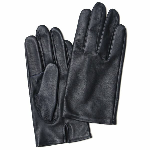 新品 ラムレザーグローブ 羊革本革手袋 ラビットファー ダークブラウン クロダ 東京ヒマワリ / クロダ(KURODA) 【MEN】 スマホ対応 羊革