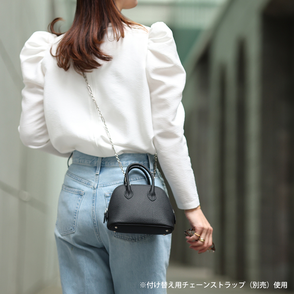 5%OFFクーポン!! 19日20:00-23日1:59まで!本革 2way ミニバッグ【Hiro