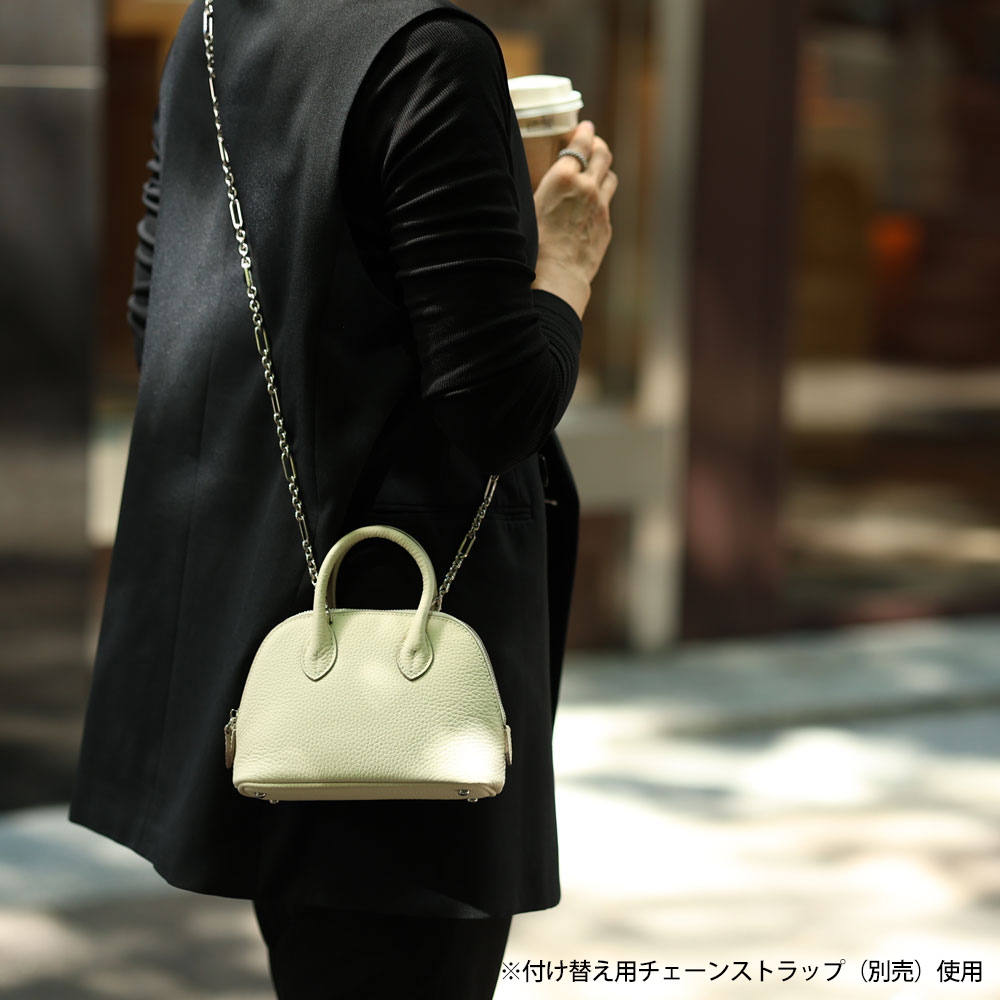 5%OFFクーポン!! 19日20:00-23日1:59まで!本革 2way ミニバッグ【Hiro