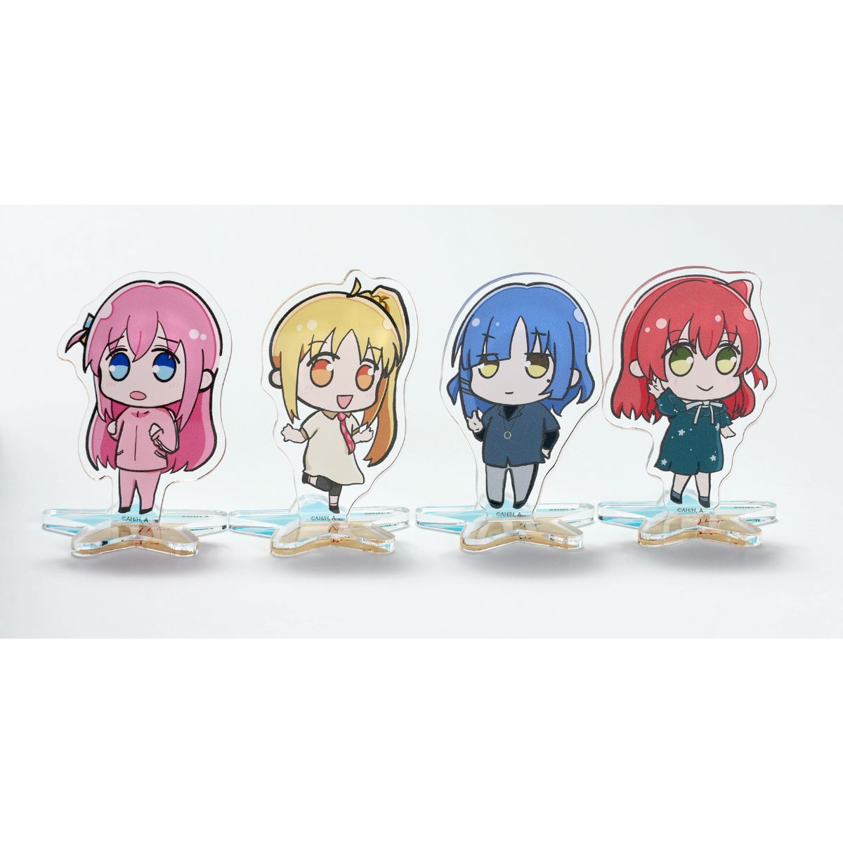【レア】ぼっち・ざ・ろっく ！プリロールアクリルスタンドセット アニメ「ぼっち・ざ・ろっく！」 厚みアクリルスタンド 後藤ひとり