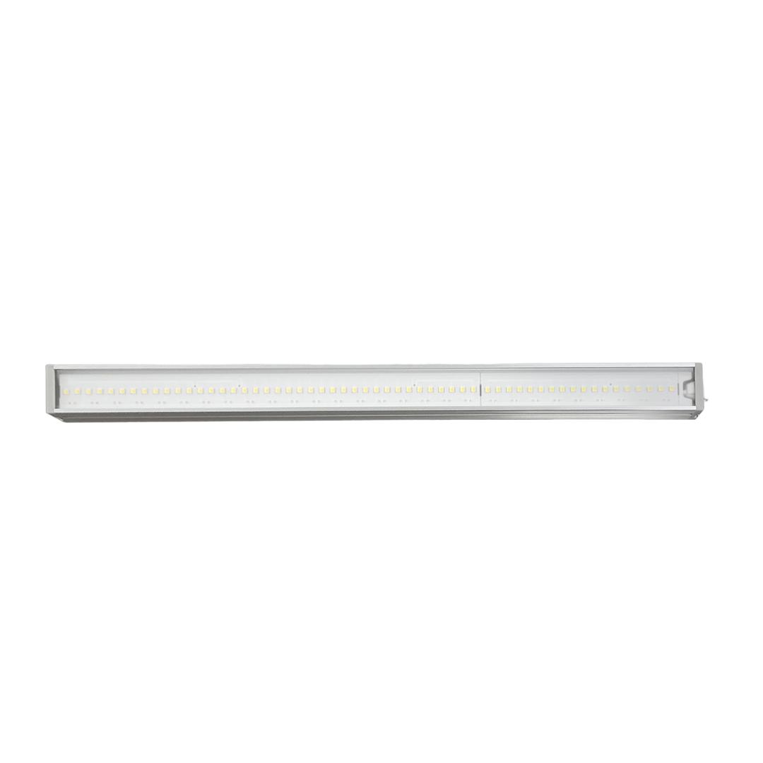 【昼白色】5000K 電源ケーブル付 LED バーライト 576mm 間接照明 おしゃれ 店舗 ショーケース 照明 ディスプレイ 棚下照明 ディスプレイ インテリア 細い スリム 陳列棚 棚下灯 スティックライト|家具の楽園