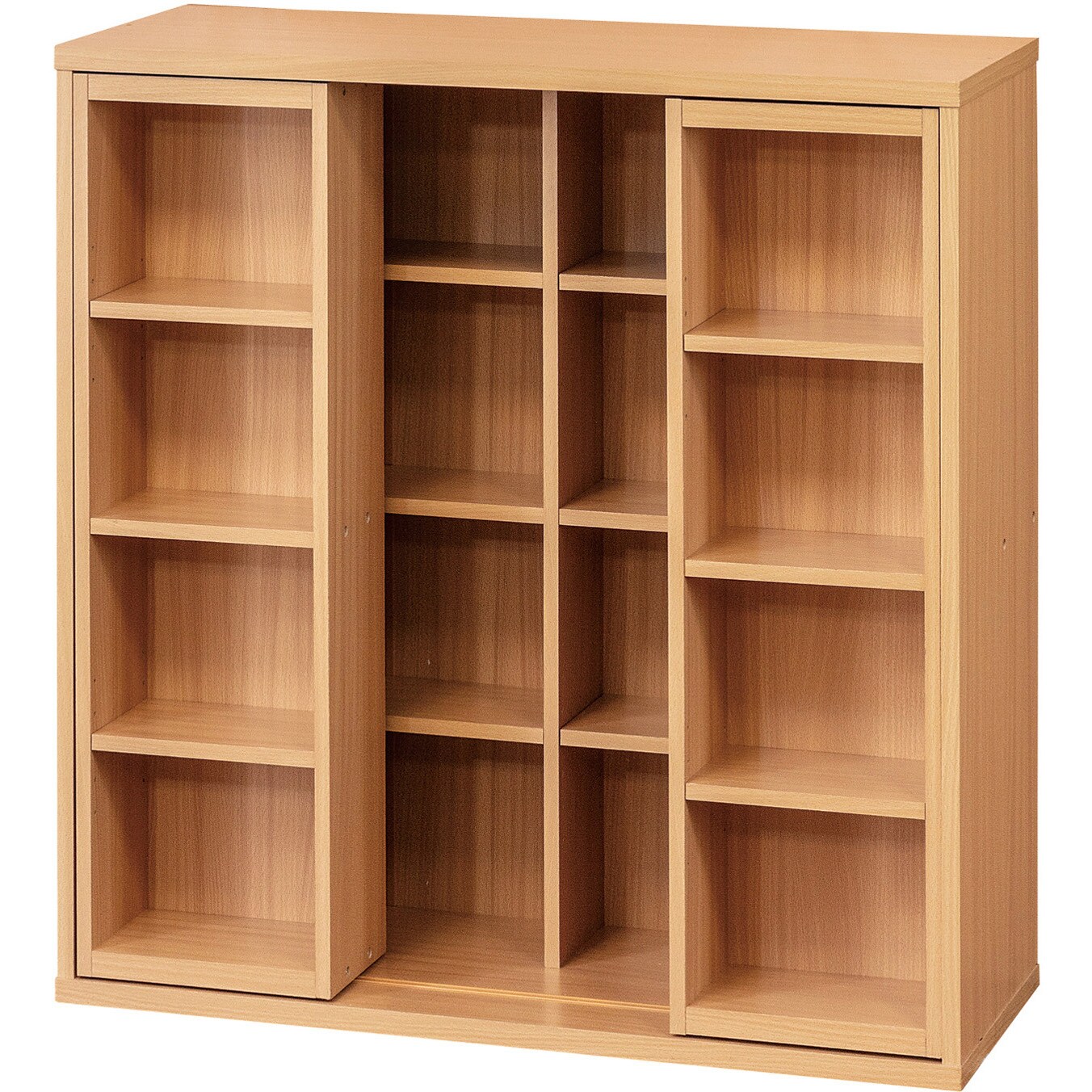 楽天市場】クロシオ 文庫書棚 W450 S ホワイト/ナチュラル/ダーク