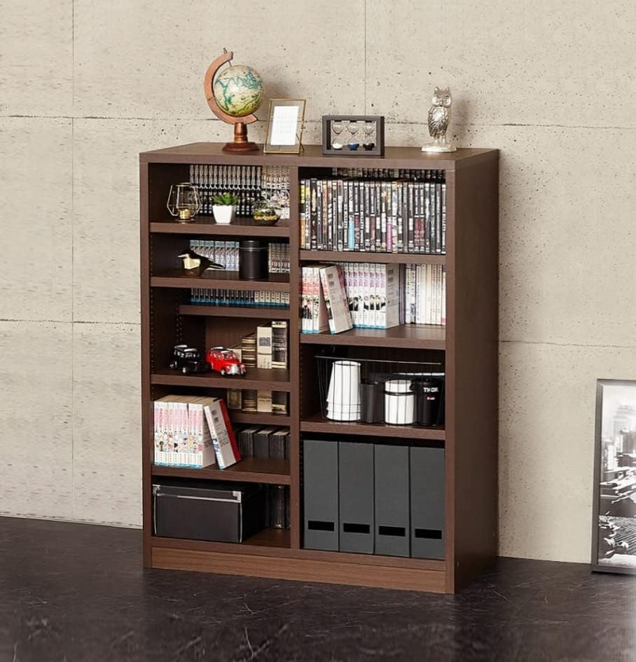 楽天市場】クロシオ 文庫書棚 W450 S ホワイト/ナチュラル/ダーク