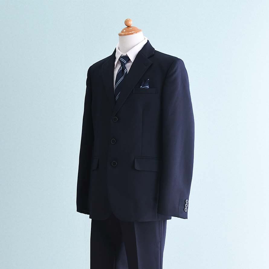 Classmate ブラックスーツ 上下セット ネクタイ付き 165cm 男の子 Classmate ブラックスーツ 上下セット ネクタイ付き 165cm 男の子