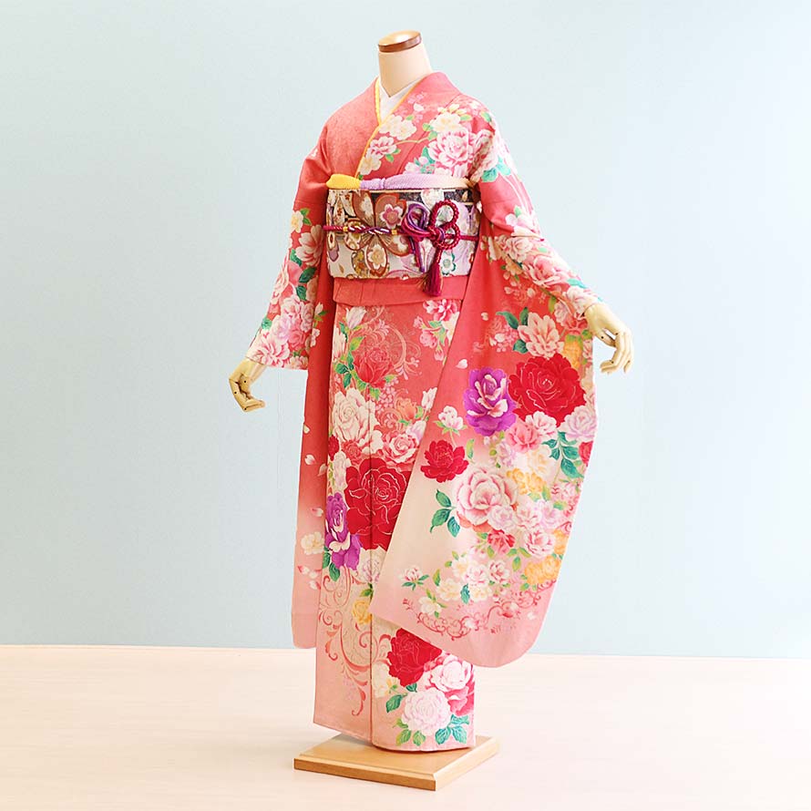 【卒園卒式＆はいり込む式特集】うしろ帯御召しもの賃借