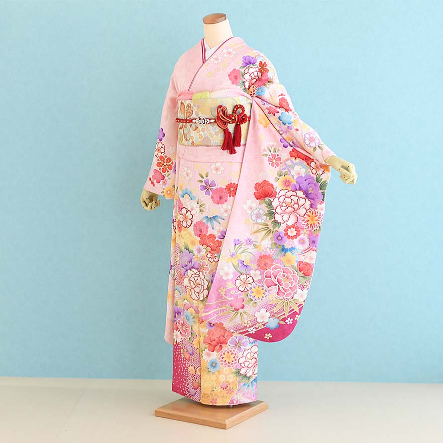 【卒園卒式＆はいり込む式特集】うしろ帯御召しもの賃借