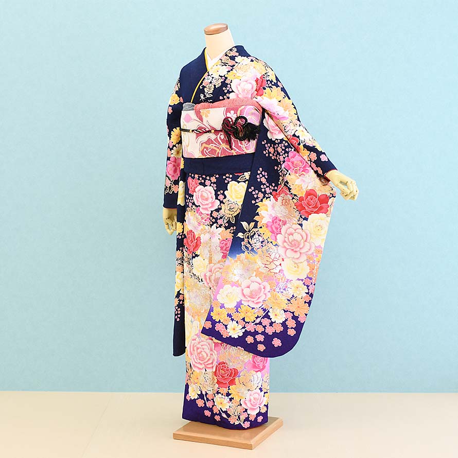 【卒園卒式＆はいり込む式特集】うしろ帯御召しもの賃借