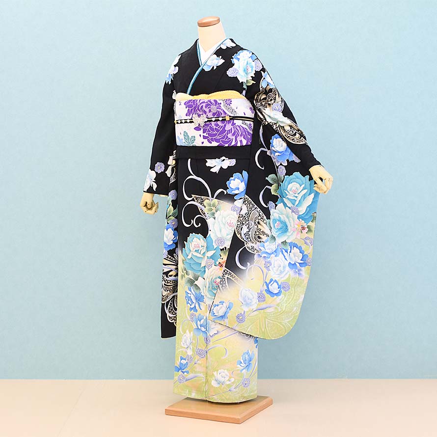 【卒園卒式＆はいり込む式特集】うしろ帯御召しもの賃借