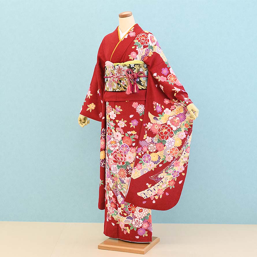 【卒園卒式＆はいり込む式特集】うしろ帯御召しもの賃借