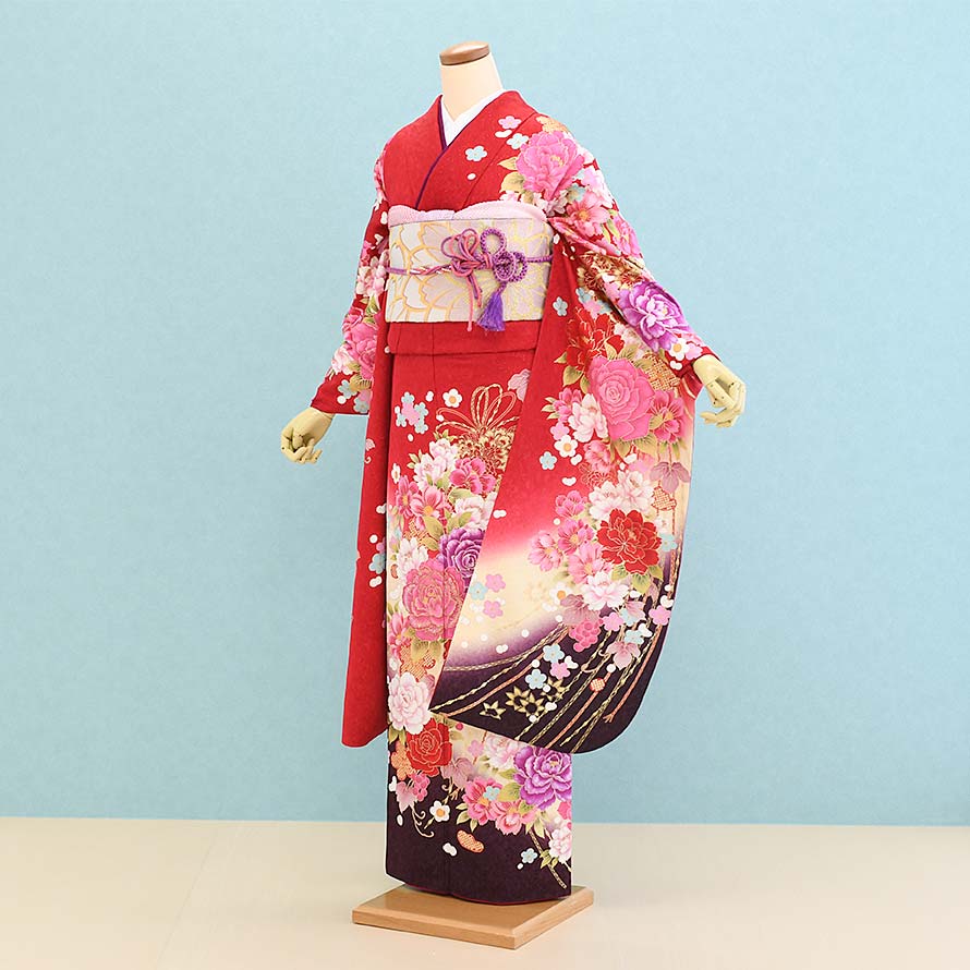 【卒園卒式＆はいり込む式特集】うしろ帯御召しもの賃借