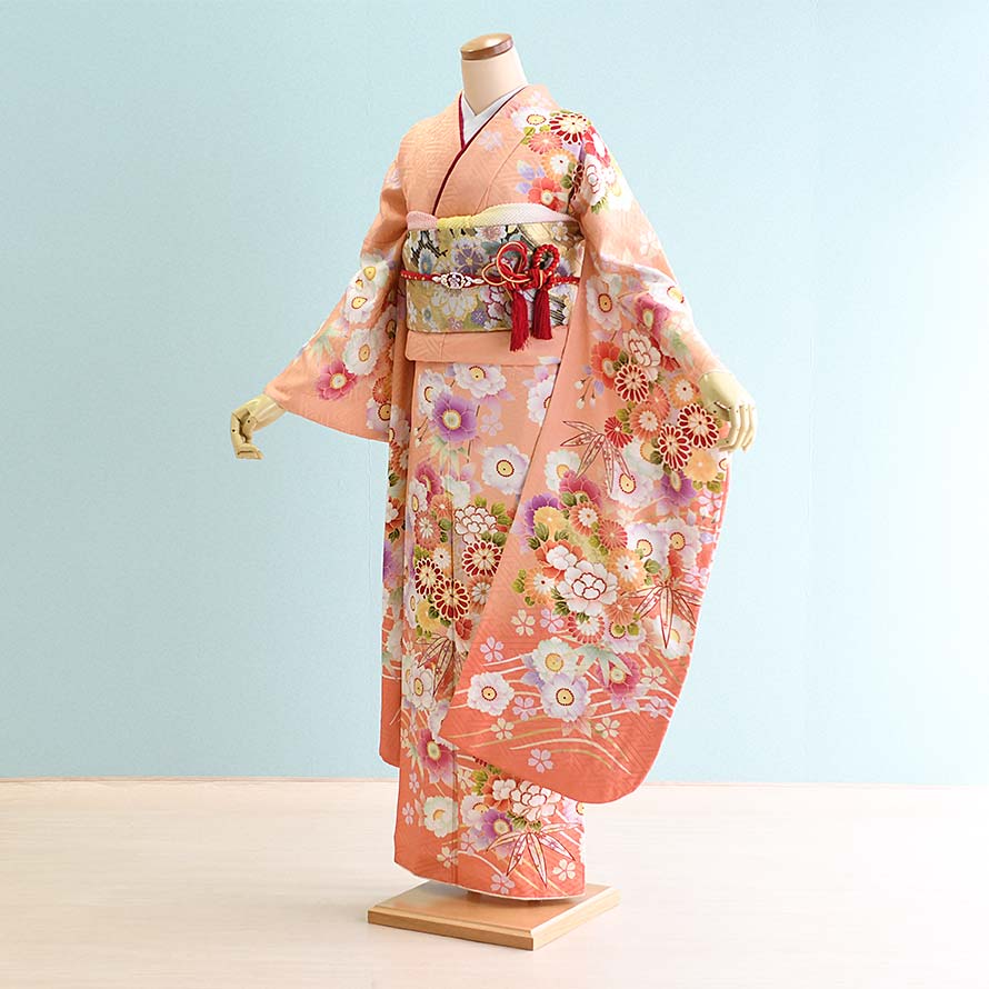 【卒園卒式＆はいり込む式特集】うしろ帯御召しもの賃借