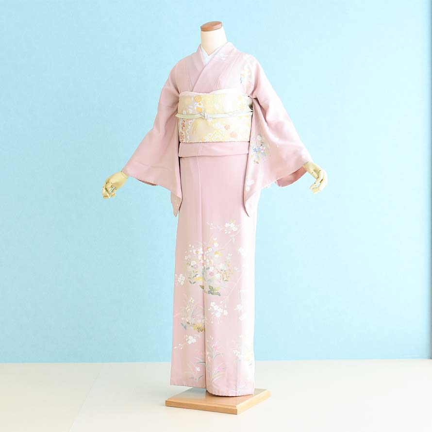 【卒園卒式＆はいり込む式特集】うしろ帯御召しもの賃借