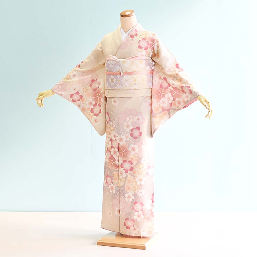 楽天市場】【レンタル】訪問着 レンタル フルセット 【HM0008