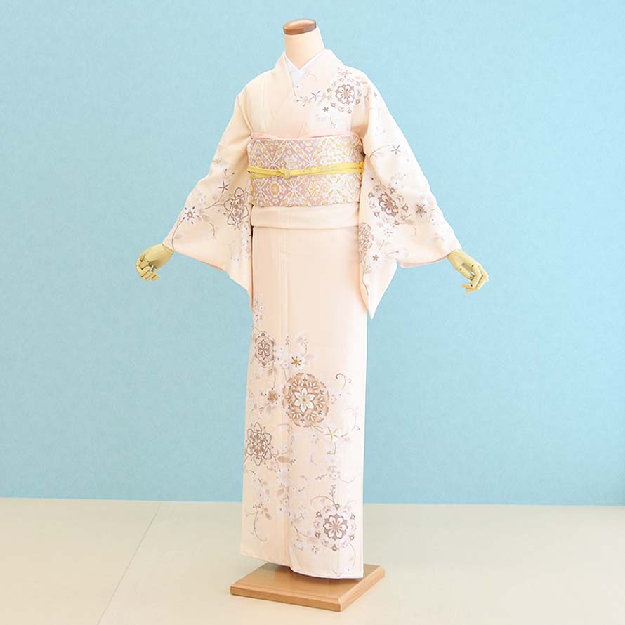 【卒園卒式＆はいり込む式特集】うしろ帯御召しもの賃借