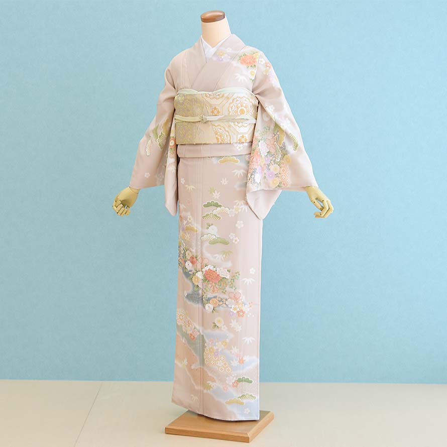 【卒園卒式＆はいり込む式特集】うしろ帯御召しもの賃借