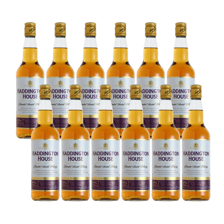 【4/4 20:00～4/10 1:59 エントリーでP10倍】ハディントンハウス スコッチ NEW 700ml 12本 ブレンデッド・スコッチ・ウイスキー スコットランド 取り寄せ品 送料無料