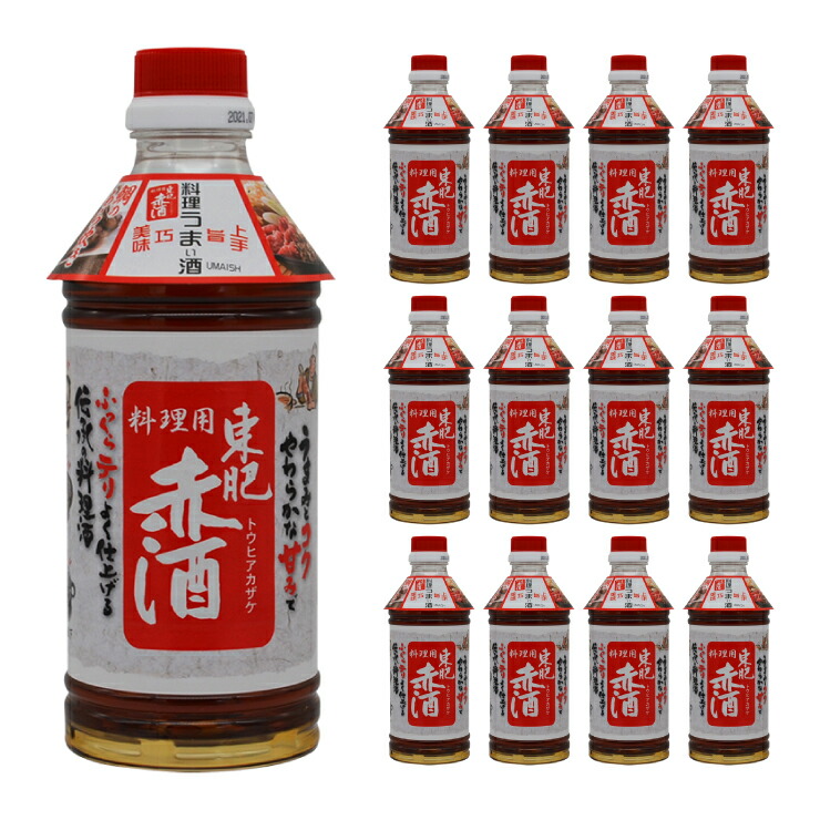 【5/23 20:00～5/27 9:59 エントリーでP5倍】赤酒 瑞鷹 東肥赤酒 料理用 ペット 500ml 12本 送料無料 取り寄せ品