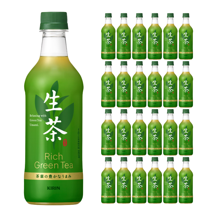 市場 個人様購入可能 カフェインゼロ 生茶 430ml 取寄 緑茶 48本 PET キリン