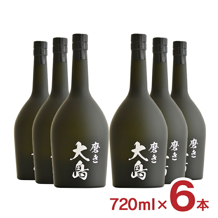 【7/19 20:00～7/26 1:59 エントリーでP5倍】焼酎 芋焼酎 大島酒造 本格焼酎 磨き大島 芋 23度 720ml 6本 紅芋 ロック 送料無料｜東京酒粋