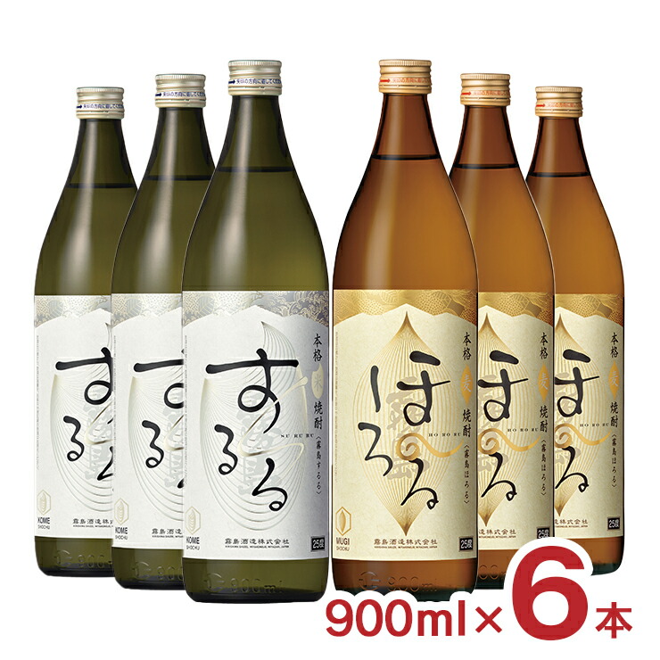 楽天市場】霧島酒造 霧島 焼酎 麦焼酎 ほろる 1800ml 6本