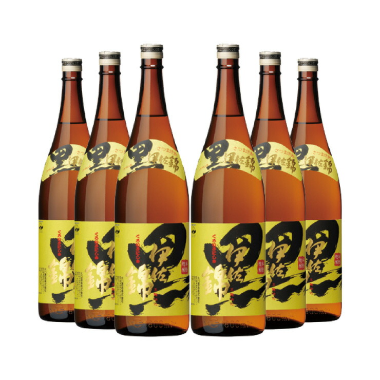 【4/4 20:00～4/10 1:59 エントリーでP10倍】芋焼酎 大口酒造 黒伊佐錦 25度 1800ml 6本 1ケース 芋 焼酎 取り寄せ品 送料無料
