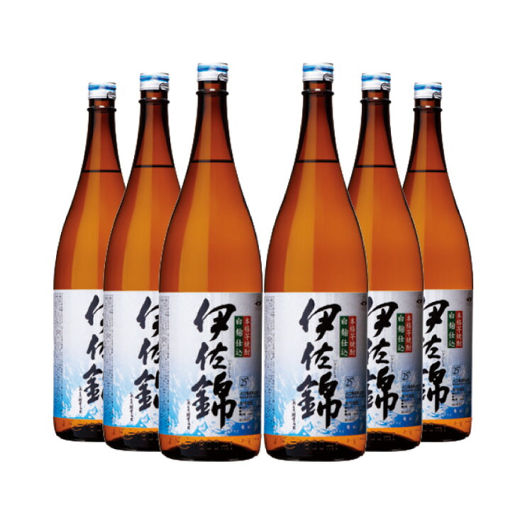 【4/4 20:00～4/10 1:59 エントリーでP10倍】芋焼酎 大口酒造 白麹仕込 伊佐錦 25度 1800ml 6本 1ケース 芋 焼酎 いも 取り寄せ品 送料無料 8,872円