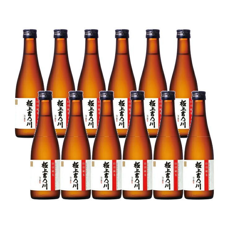 吉乃川 特別純米 極上吉乃川 300ml 12本 日本酒 純米酒 取り寄せ品 送料無料 5,460円