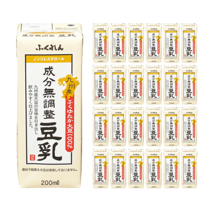 本店 200ml×24本入 ふくれん 無花果 紙パック 飲料 豆乳飲料 いちじく ソフト