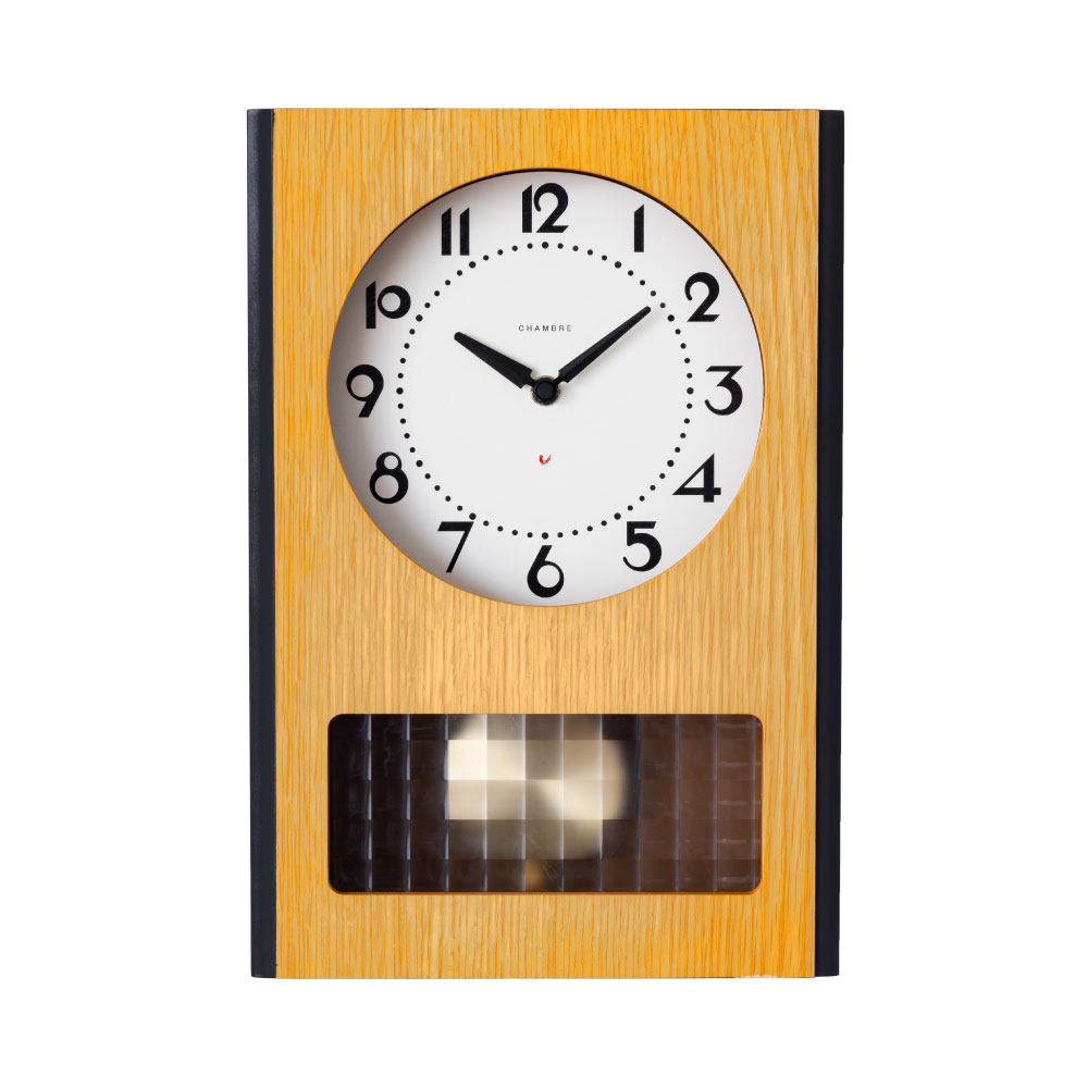 無料長期保証 シャンブル 掛置き兼用 時計 Chambre Pendulum Clock Oak Ch 051oa 掛け時計 置き時計 振り子時計 日本製 おうち時間 模様替え ウォール クロック 掛け置き 壁掛け時計 壁かけ時計 インテリア おしゃれ 木目調 木製 木材 天然木材 手数料安い Www