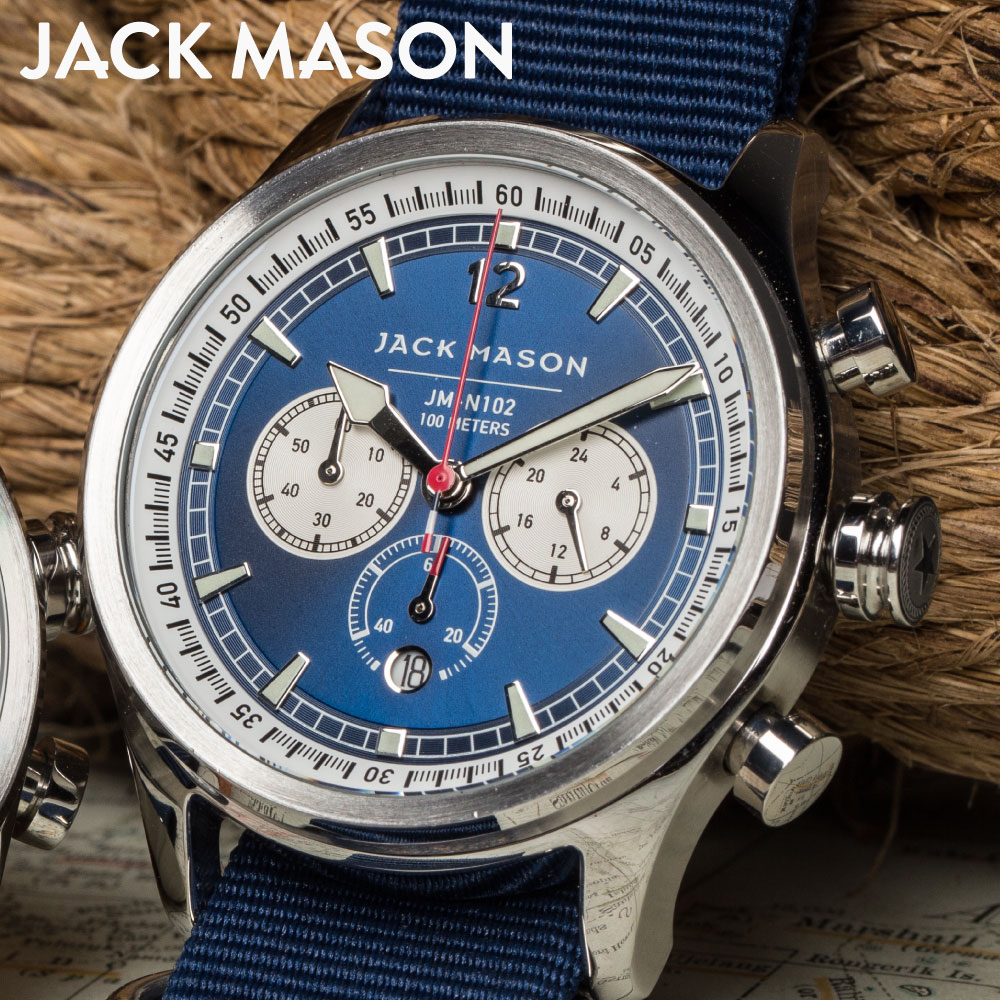 楽天市場】jack mason 腕時計 メンズ JACK MASON NAUTICA JM-N102-027