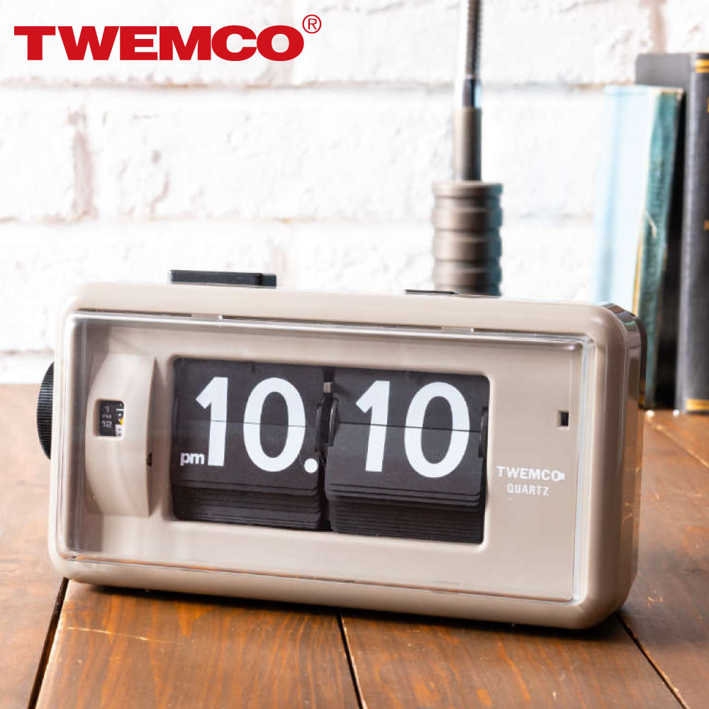 楽天市場】トゥエンコ 置き時計 TWEMCO DESK TOP ALARM CLOCK AL-30GR 