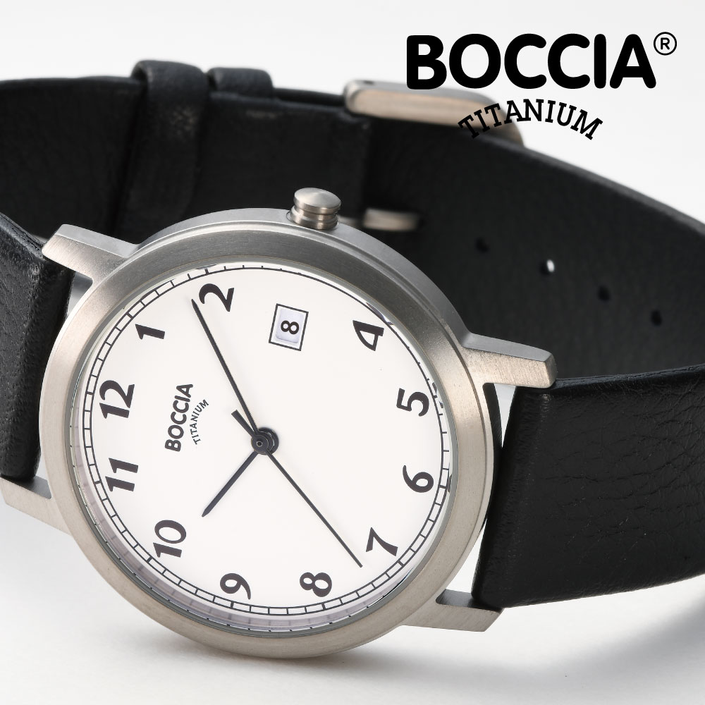 楽天市場】ボッチア 腕時計 BOCCIA TITANIUM Slim Collection