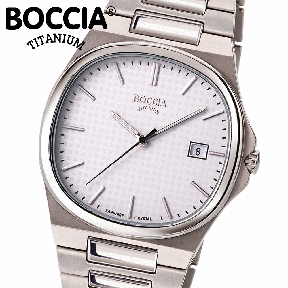 楽天市場】ボッチア 腕時計 BOCCIA TITANIUM Classic Collection 3653