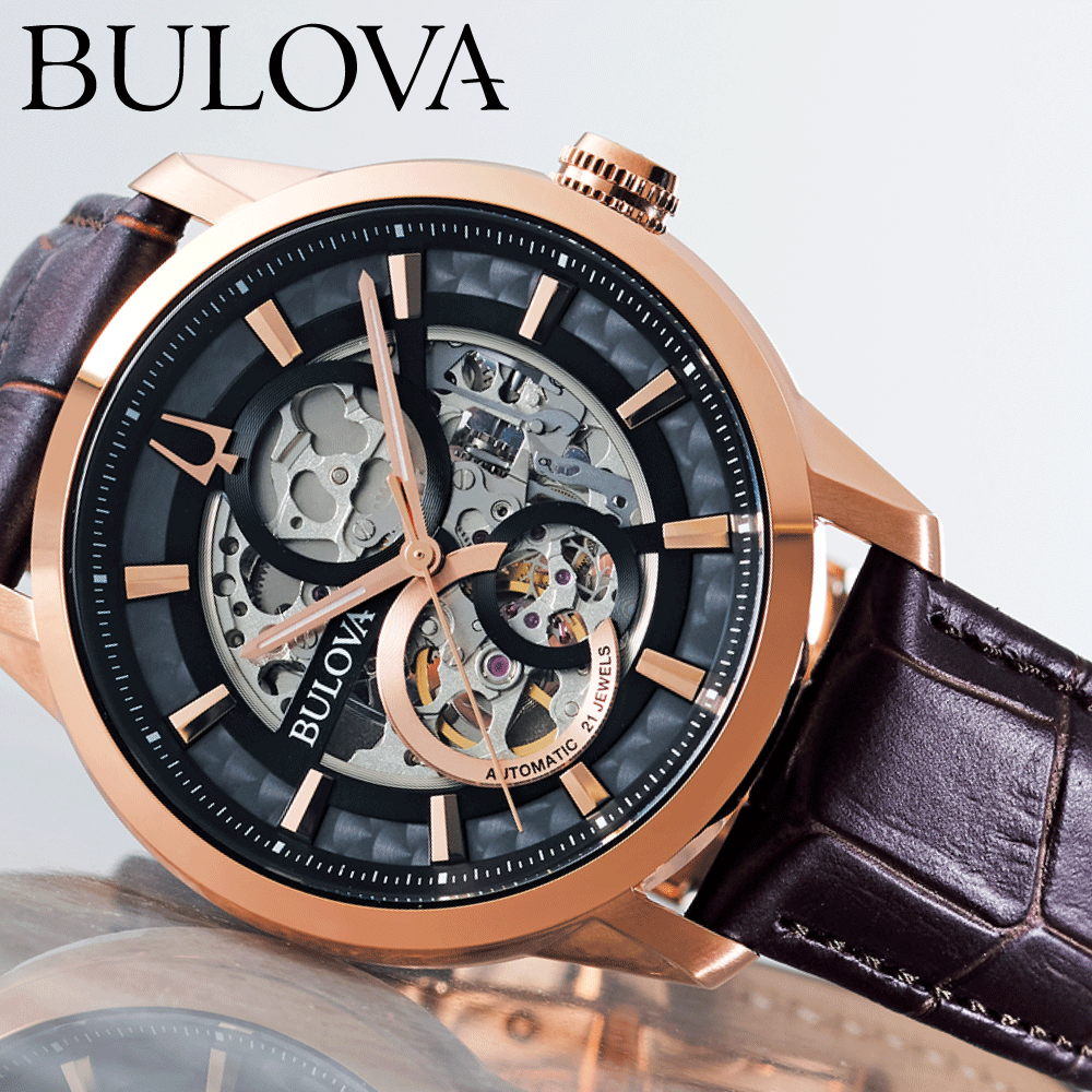 楽天市場】ブローバ 腕時計 メンズ 自動巻き BULOVA Classic 98A283 