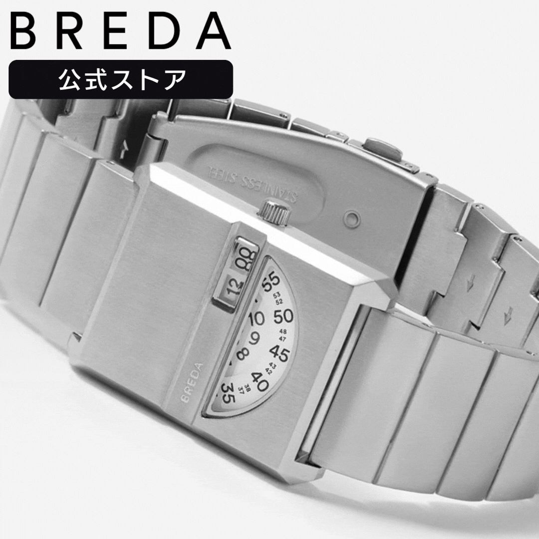 ブレダ タンデム ブレダ パルス 腕時計 レディース BREDA PULSE TANDEM 1747b ブレダ 時計 レディース メンズ ユニセックス 1747a ゴールド ペアウォッチ レトロ アンティーク スクエア型 四角 アクセサリーウォッチ ギフト おしゃれ