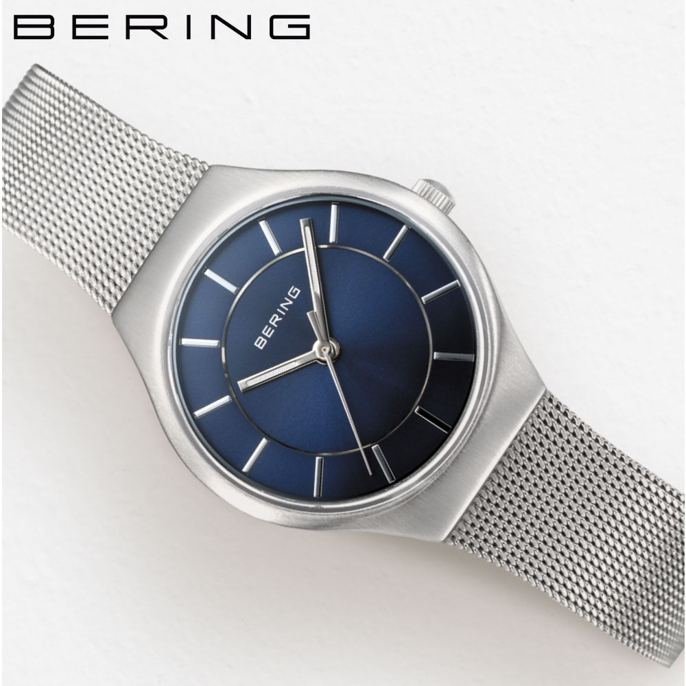 ベーリング 腕時計 BERING Classic Scandinavian Blue 11927-003 ベーリング 腕時計 レディース 3針 シンプル 見やすい|東京ウォッチスタイル