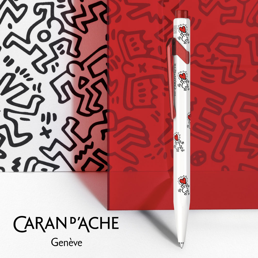 楽天市場】限定品 CARAN D'ACHE カランダッシュ キース・ヘリング