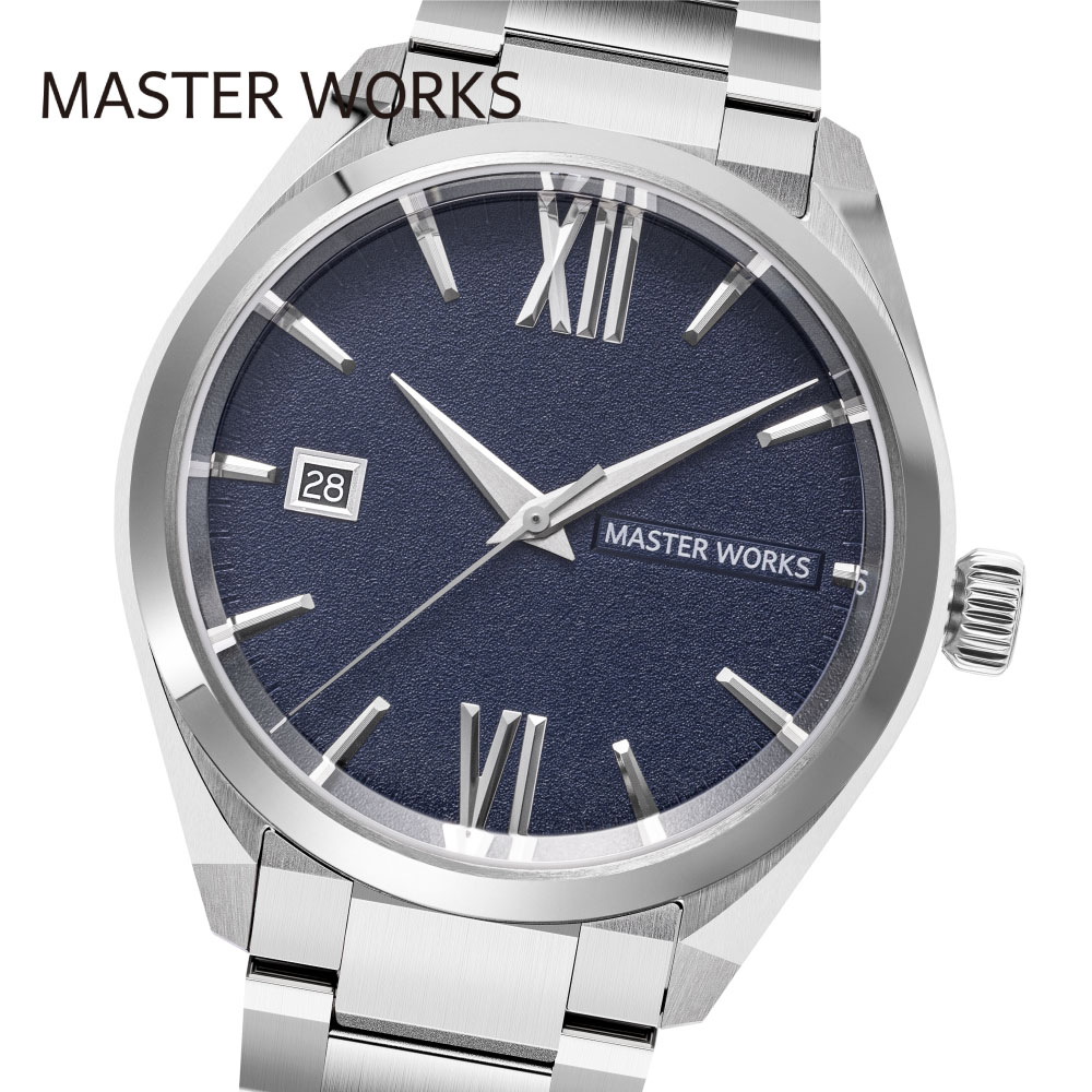 マスターワークス MASTER 腕時計 WORKS メンズ Quattro 日本製 自動