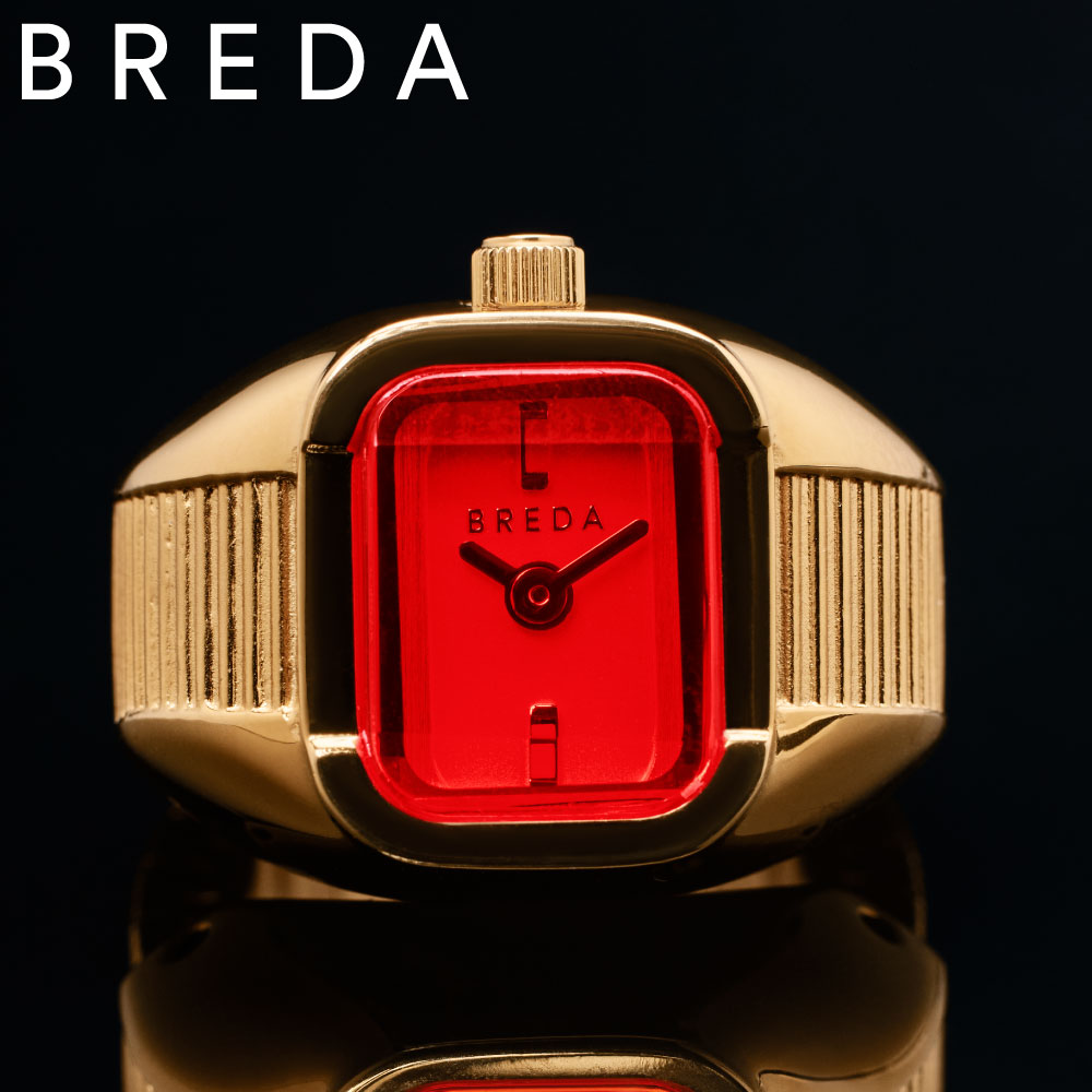 ブレダ 時計 BREDA NOCTURNE 1755C リングウォッチ 指輪時計 指時計 フィンガーウォッチ 指輪 アクセサリー 時計 12号 16号 リング ユニセックス 男女兼用 おしゃれ ゴールド 指輪 時計 リングウォッチ メンズ カップル ギフト 記念日 誕生日 プレゼント ペアウォッチ