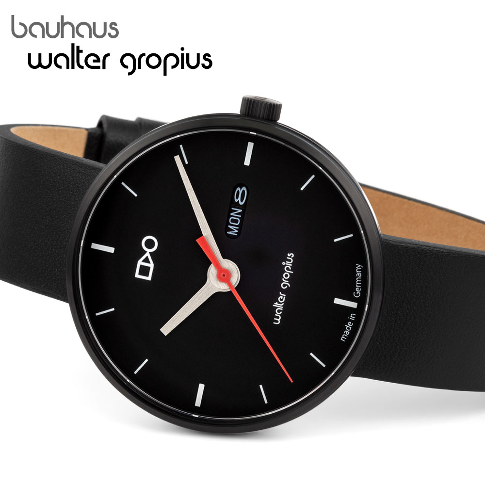 Bauhaus Walter Gropius (バウハウス・ヴァルター・グロピウス) フォーラム シンプレックスシリーズ メンズ ユニセックス腕時計 WG009-01｜東京ウォッチスタイル