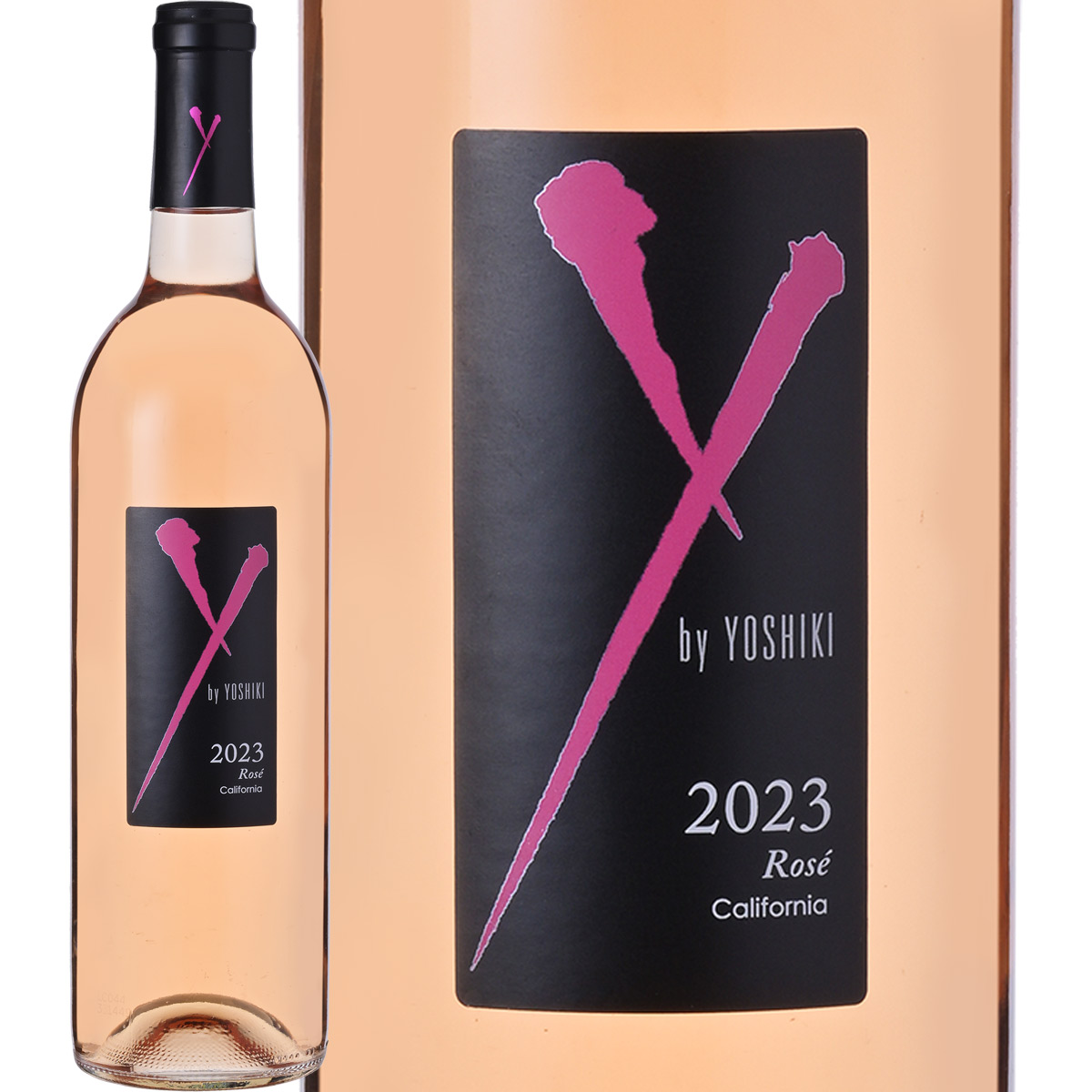 Y by Yoshiki・アンコール・ロゼ　2023 アメリカ 赤ワイン 750ml 辛口 X Japan ワイン ロゼワイン ロゼ ギフト プレゼント