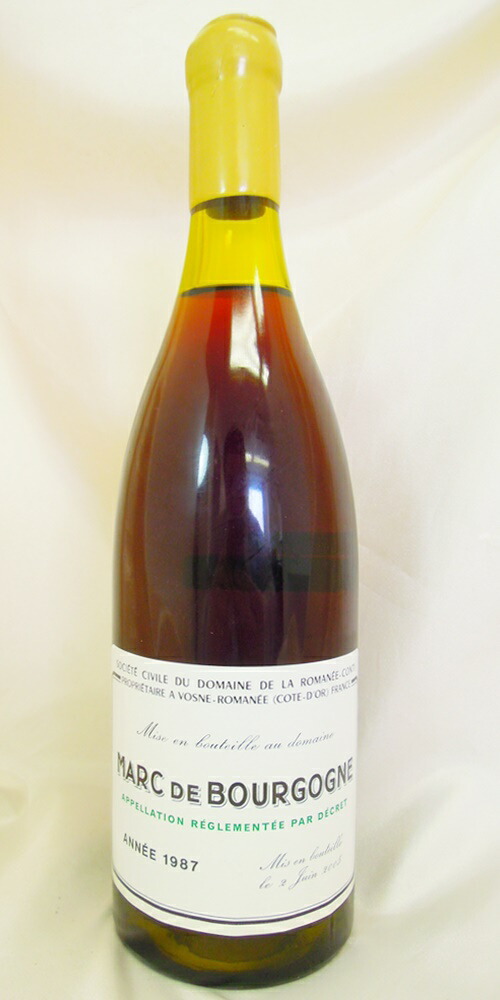 DRC Marc de Bourgogne 1991 ロマネコンティ マール木箱 DRC Marc de Bourgogne 1991 ロマネコンティ マール木箱