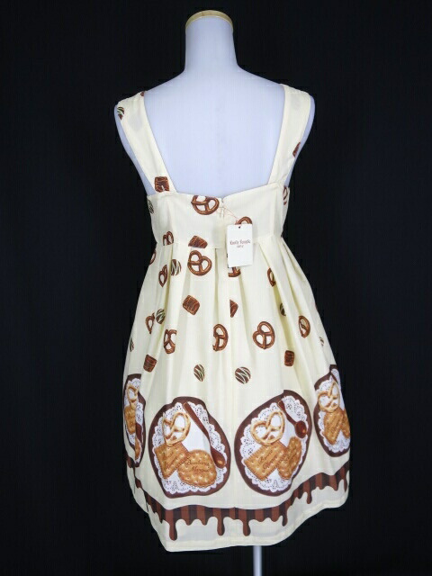 楽天市場 Emily Temple Cute ビスケット チョコプリントノースリーブワンピース エミリーテンプルキュート ジャンパースカート B 12 Tokyo Alice 楽天市場店