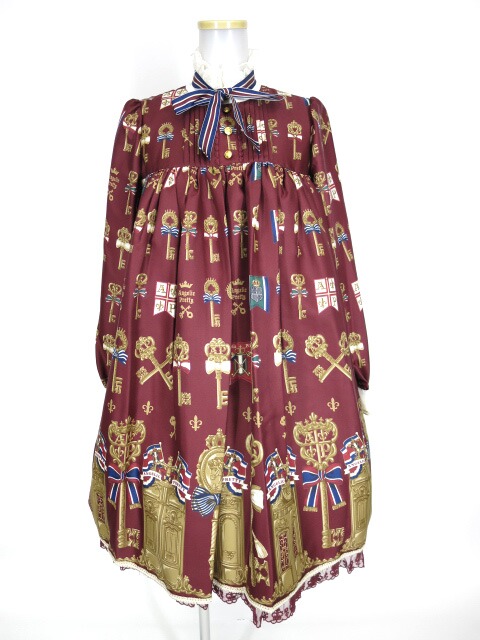 楽天市場 中古 Angelic Pretty 幸運の鍵ワンピース アンジェリックプリティ B 2104 Tokyo Alice 楽天市場店