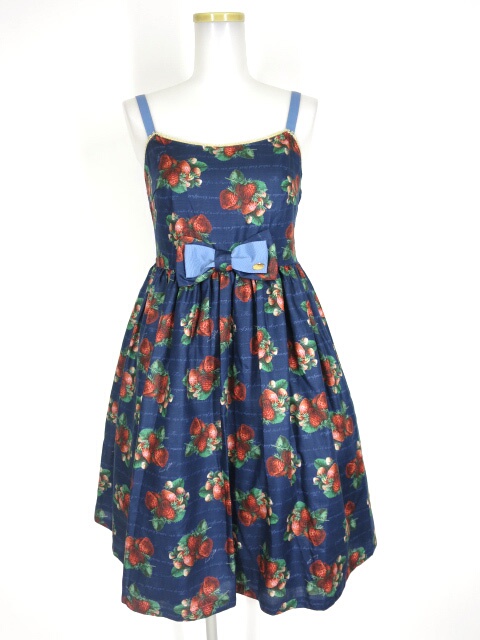 特別オファー ワンピース Leur B 08 いちご柄 ストロベリー ルルゲッタ キャミワンピース Strawberry Sweet Getter Dgb Gov Bf