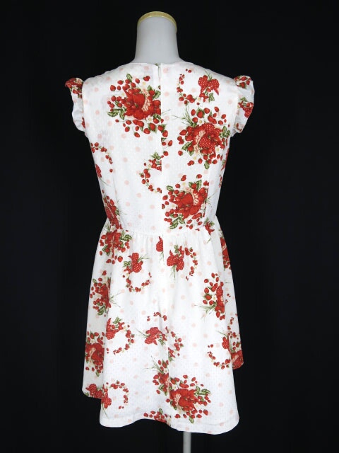 楽天市場 中古 Pink House ストロベリー柄ノースリーブワンピース ピンクハウス B 2106 Tokyo Alice 楽天市場店