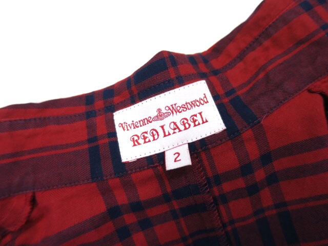 人気再入荷 Vivienne Westwood Red Label チェック柄シャツワンピース ヴィヴィアンウエストウッドレッドレーベル 16 04 海外正規品 Insfatima Com Ar