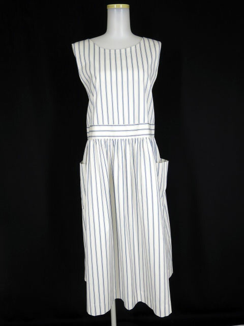 中古 Jane 中古 ワンピース ストライプエプロンドレス Marple ワンピース Jane Alice 3085 11 Tokyo ジェーンマープル ジャンパースカート 店